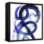 Blue Kinesis VI-Grace Popp-Framed Stretched Canvas