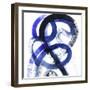 Blue Kinesis VI-Grace Popp-Framed Art Print