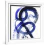 Blue Kinesis VI-Grace Popp-Framed Art Print