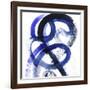 Blue Kinesis VI-Grace Popp-Framed Art Print