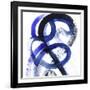 Blue Kinesis VI-Grace Popp-Framed Art Print