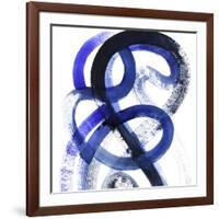 Blue Kinesis VI-Grace Popp-Framed Art Print