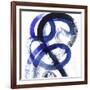 Blue Kinesis VI-Grace Popp-Framed Art Print