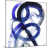 Blue Kinesis VI-Grace Popp-Mounted Art Print