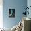 Blue Kiss Shadow-Felix Podgurski-Framed Stretched Canvas displayed on a wall