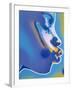 Blue Kiss-Abstract Graffiti-Framed Giclee Print