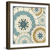 Blue Lace I-Erica J. Vess-Framed Art Print