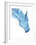 Blue Lacey Thick-Beverly Dyer-Framed Art Print