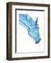 Blue Lacey Thick-Beverly Dyer-Framed Art Print