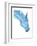 Blue Lacey Thick-Beverly Dyer-Framed Art Print