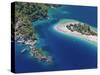 Blue Lagoon and Belcekiz Beach, Oludeniz, Near Fethiye, Mediterranean Coast, Turkey-Gavin Hellier-Stretched Canvas