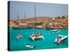 Blue Lagoon, Comino, Malta, Mediterranean, Europe-Billy Stock-Stretched Canvas