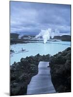 Blue Lagoon, Grindavik, Nr. Reykjavik, Iceland-Jon Arnold-Mounted Photographic Print