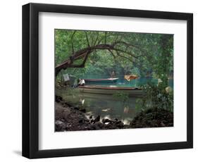 Blue Lagoon, Jamaica, Caribbean-Robin Hill-Framed Photographic Print