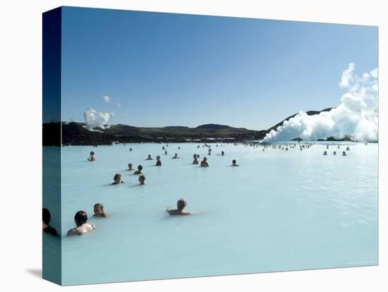 Blue Lagoon (Mineral Baths), Near Keflavik, Iceland, Polar Regions-Ethel Davies-Stretched Canvas