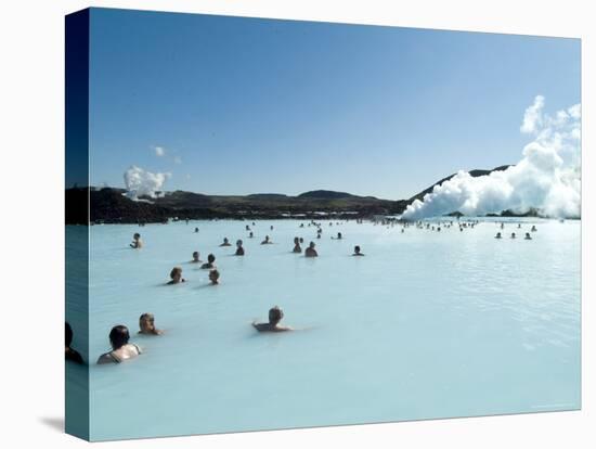 Blue Lagoon (Mineral Baths), Near Keflavik, Iceland, Polar Regions-Ethel Davies-Stretched Canvas