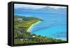 Blue Lagoon, Nacula Island, Yasawa Island Group, Fiji, South Pacific Islands, Pacific-Marco Simoni-Framed Stretched Canvas