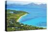 Blue Lagoon, Nacula Island, Yasawa Island Group, Fiji, South Pacific Islands, Pacific-Marco Simoni-Stretched Canvas