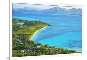 Blue Lagoon, Nacula Island, Yasawa Island Group, Fiji, South Pacific Islands, Pacific-Marco Simoni-Framed Photographic Print