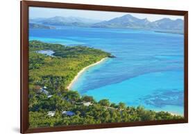 Blue Lagoon, Nacula Island, Yasawa Island Group, Fiji, South Pacific Islands, Pacific-Marco Simoni-Framed Photographic Print