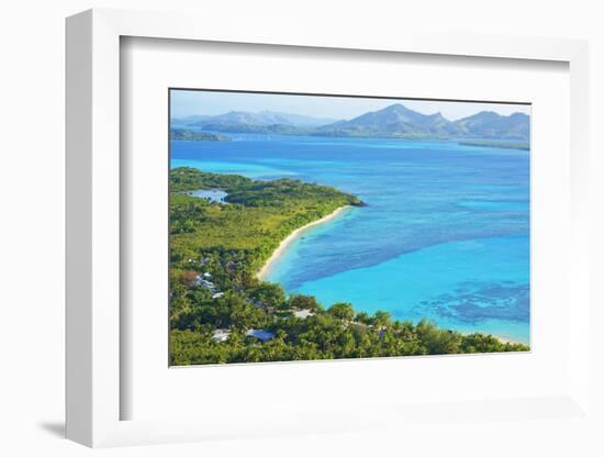 Blue Lagoon, Nacula Island, Yasawa Island Group, Fiji, South Pacific Islands, Pacific-Marco Simoni-Framed Photographic Print