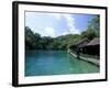 Blue Lagoon, Port Antonio, Jamaica, West Indies, Central America-Sergio Pitamitz-Framed Photographic Print