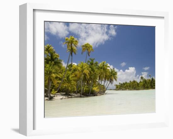 Blue Lagoon, Rangiroa, Tuamotu Archipelago, French Polynesia Islands-Sergio Pitamitz-Framed Photographic Print