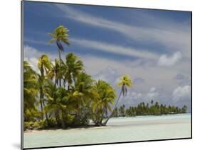 Blue Lagoon, Rangiroa, Tuamotu Archipelago, French Polynesia Islands-Sergio Pitamitz-Mounted Photographic Print