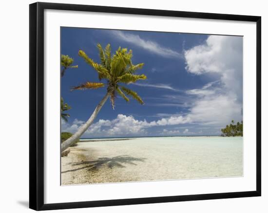 Blue Lagoon, Rangiroa, Tuamotu Archipelago, French Polynesia Islands-Sergio Pitamitz-Framed Photographic Print