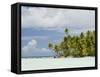 Blue Lagoon, Rangiroa, Tuamotu Archipelago, French Polynesia Islands-Sergio Pitamitz-Framed Stretched Canvas