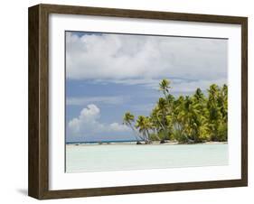 Blue Lagoon, Rangiroa, Tuamotu Archipelago, French Polynesia Islands-Sergio Pitamitz-Framed Photographic Print