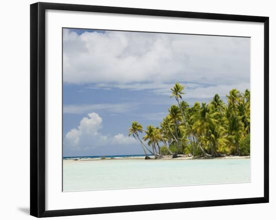 Blue Lagoon, Rangiroa, Tuamotu Archipelago, French Polynesia Islands-Sergio Pitamitz-Framed Photographic Print