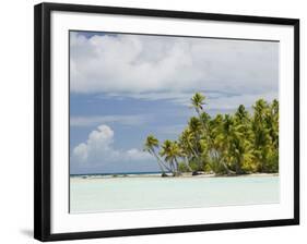 Blue Lagoon, Rangiroa, Tuamotu Archipelago, French Polynesia Islands-Sergio Pitamitz-Framed Photographic Print