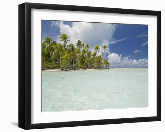 Blue Lagoon, Rangiroa, Tuamotu Archipelago, French Polynesia Islands-Sergio Pitamitz-Framed Photographic Print