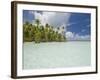 Blue Lagoon, Rangiroa, Tuamotu Archipelago, French Polynesia Islands-Sergio Pitamitz-Framed Photographic Print