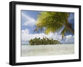 Blue Lagoon, Rangiroa, Tuamotu Archipelago, French Polynesia Islands-Sergio Pitamitz-Framed Photographic Print