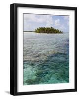 Blue Lagoon, Rangiroa, Tuamotu Archipelago, French Polynesia Islands-Sergio Pitamitz-Framed Photographic Print