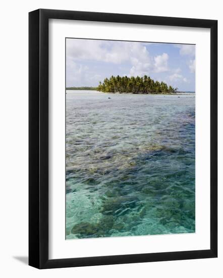 Blue Lagoon, Rangiroa, Tuamotu Archipelago, French Polynesia Islands-Sergio Pitamitz-Framed Photographic Print