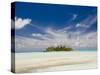 Blue Lagoon, Rangiroa, Tuamotu Archipelago, French Polynesia, Pacific Islands, Pacific-Sergio Pitamitz-Stretched Canvas