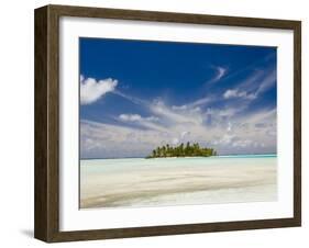 Blue Lagoon, Rangiroa, Tuamotu Archipelago, French Polynesia, Pacific Islands, Pacific-Sergio Pitamitz-Framed Photographic Print