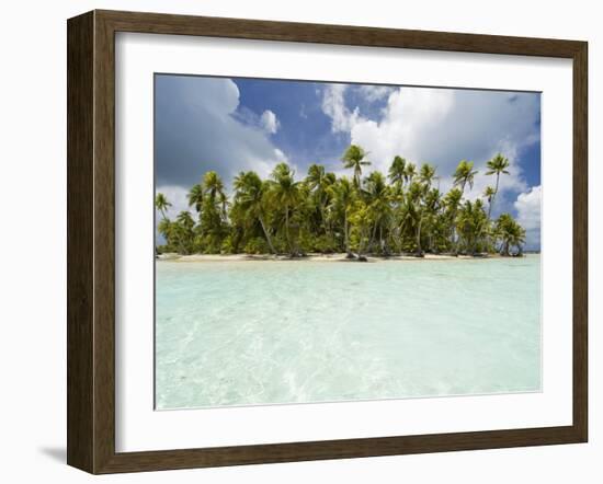 Blue Lagoon, Rangiroa, Tuamotu Archipelago, French Polynesia, Pacific Islands, Pacific-Sergio Pitamitz-Framed Photographic Print