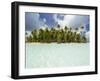 Blue Lagoon, Rangiroa, Tuamotu Archipelago, French Polynesia, Pacific Islands, Pacific-Sergio Pitamitz-Framed Photographic Print