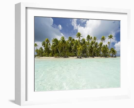 Blue Lagoon, Rangiroa, Tuamotu Archipelago, French Polynesia, Pacific Islands, Pacific-Sergio Pitamitz-Framed Photographic Print