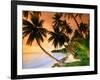 Blue Lagoon Resort Beach, Weno Centre, Micronesia-John Elk III-Framed Photographic Print