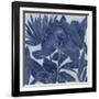 Blue Lagoon Silhouette II-June Vess-Framed Art Print
