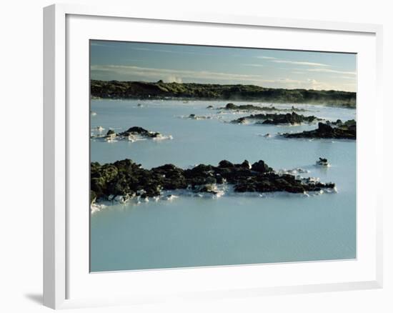 Blue Lagoon, Svartsengi, Iceland, Polar Regions-Robert Francis-Framed Photographic Print