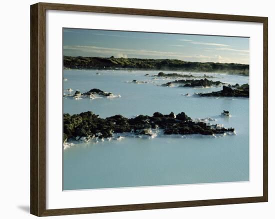 Blue Lagoon, Svartsengi, Iceland, Polar Regions-Robert Francis-Framed Photographic Print