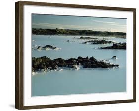 Blue Lagoon, Svartsengi, Iceland, Polar Regions-Robert Francis-Framed Photographic Print