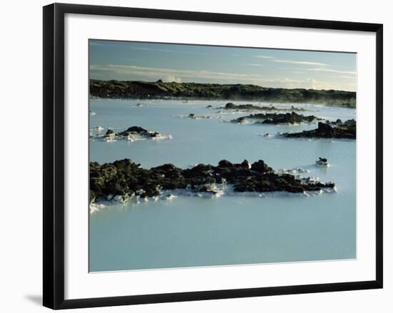 Blue Lagoon, Svartsengi, Iceland, Polar Regions-Robert Francis-Framed Photographic Print