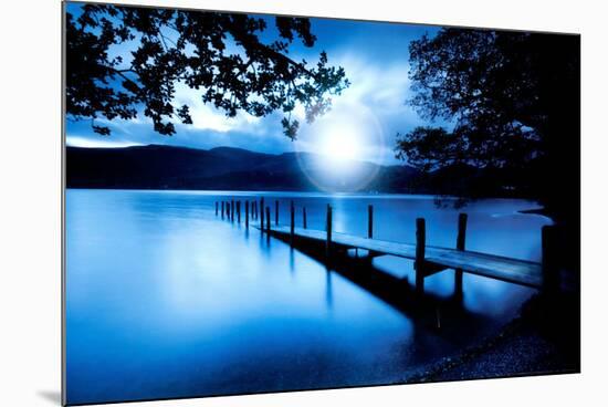 Blue Lagoon-null-Mounted Poster